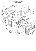 Part Location Diagram of 1166342 Whirlpool ESCUTCHEON