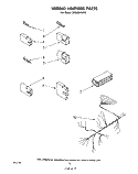 WIRING HARNESS Diagram and Parts List for DP6881XLP0  Whirlpool Dishwasher