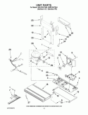 UNIT PARTS Diagram and Parts List for KBLS19KTSS4  KitchenAid Refrigerator
