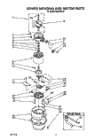 SECTION Diagram and Parts List for KBDS250V1  KitchenAid Food Waste Disposer