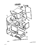 OVEN Diagram and Parts List for KEBI141WBL2  KitchenAid Wall Oven
