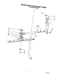 UPPER WASH AND RINSE Diagram and Parts List for KUDD23HY0  KitchenAid Dishwasher