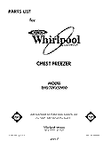 SECTION Diagram and Parts List for EH270FXSN00  Whirlpool Freezer