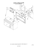 INSTALLATION Diagram and Parts List for MH6700XW0  Whirlpool Microwave