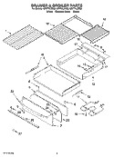 Part Location Diagram of W10061390 Whirlpool INSULATION