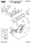 SECTION Diagram and Parts List for REL4622BL2  Roper Dryer