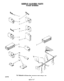 WIRING HARNESS Diagram and Parts List for DU2900XM0  Whirlpool Dishwasher