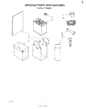 LIT/OPTIONAL Diagram and Parts List for TF4500XRP1  Whirlpool Trash Compactor