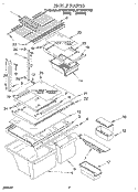Part Location Diagram of LIT2184592 Whirlpool Use & Care Guide