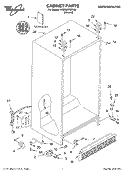 Part Location Diagram of LIT2214770 Whirlpool LITERATURE PARTS (Service & Wiring Sheet)