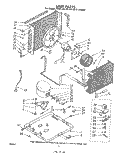 UNIT PARTS Diagram and Parts List for ACE114XM0  Whirlpool Air Conditioner