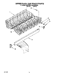 Part Location Diagram of 9741972 Whirlpool BEARING