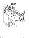 LINER Diagram and Parts List for RT18BKXWW01  Roper Refrigerator