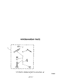 MISCELLANEOUS Diagram and Parts List for LA5360XSW0  Whirlpool Washer