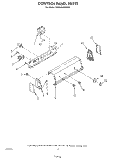 CONTROL PANEL Diagram and Parts List for KAWE460WAL0  KitchenAid Washer