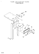 PANEL AND CONTROL Diagram and Parts List for TU800SPHB0  Whirlpool Trash Compactor