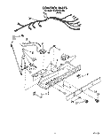 CONTROL Diagram and Parts List for ED25DQXAB00  Whirlpool Refrigerator