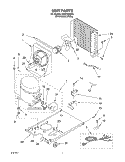 UNIT Diagram and Parts List for KUIS155HLS3  KitchenAid Ice Maker