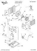 Part Location Diagram of 1168118 Whirlpool CONDENSER