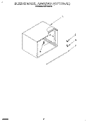 SLEEVE MODEL A0W22W21 (OPTIONAL) Diagram and Parts List for ACU124XA0  Whirlpool Air Conditioner