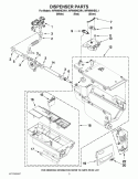 Part Location Diagram of W10351808 Whirlpool DRAWER