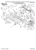 Part Location Diagram of 3396690 Whirlpool PANEL-CNTL