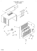 Part Location Diagram of 8031304 Whirlpool CURTAIN