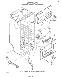 LINER , LIT/OPTIONAL Diagram and Parts List for ET14JKXMWR5  Whirlpool Refrigerator