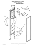 Part Location Diagram of WPW10494336 Whirlpool Bin Frame
