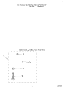 MISCELLANEOUS Diagram and Parts List for 3LSR5233AN0  Whirlpool Washer