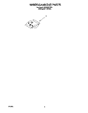 MISCELLANEOUS, LIT/OPTIONAL Diagram and Parts List for DU980QPDQ3  Whirlpool Dishwasher