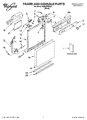Part Location Diagram of 8269367 Whirlpool SWITCH-PB