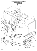 Part Location Diagram of 3376187 Whirlpool USE WPL 3376186