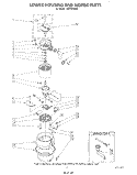 SECTION Diagram and Parts List for KBDS250V0  KitchenAid Food Waste Disposer