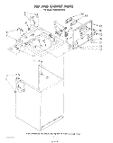 TOP AND CABINET , LIT/OPTIONAL Diagram and Parts List for KAWE900SWH2  KitchenAid Washer