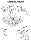 Part Location Diagram of W10077876 Whirlpool Track Mount