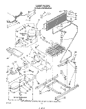 UNIT Diagram and Parts List for KTRF18MSPLY0  Whirlpool Refrigerator