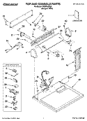 Part Location Diagram of 3977948 Whirlpool PANEL-CNTL