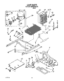 UNIT Diagram and Parts List for KSRB27QABL06  KitchenAid Refrigerator