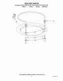 HEATER PARTS Diagram and Parts List for DU1301XTVB4  Whirlpool Dishwasher