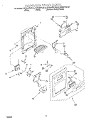 Part Location Diagram of 2180227 Whirlpool BRACKET
