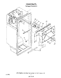 LINER Diagram and Parts List for ET20NKXSW12  Whirlpool Refrigerator