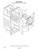 LINER Diagram and Parts List for ET14JKXWN01  Whirlpool Refrigerator