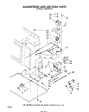 MAGNETRON AND AIRFLOW Diagram and Parts List for MW8520XL9  Whirlpool Microwave
