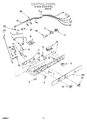 CONTROL, OPTIONAL Diagram and Parts List for 4YED20TKFN04  Whirlpool Refrigerator