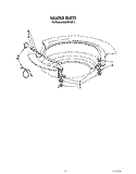HEATER Diagram and Parts List for KUDS21MS3  KitchenAid Dishwasher
