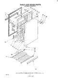 SECTION Diagram and Parts List for EV090FXKN3  Whirlpool Freezer