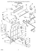 Part Location Diagram of 3953666 Whirlpool HARNS-WIRE