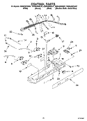 CONTROL Diagram and Parts List for KSRS25IKBL01  KitchenAid Refrigerator