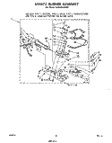 Part Location Diagram of 695885 Whirlpool Clamp, Pipe (Front)